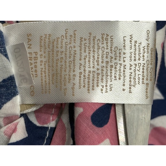 Pottery Barn Teen Patchwork Standard Pillow Shams 2 ‎ Boho 100% Cotton Rare HTF - Picture 7 of 9